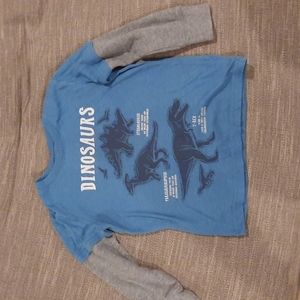 Boys 4T long sleeve dinosaur shirt